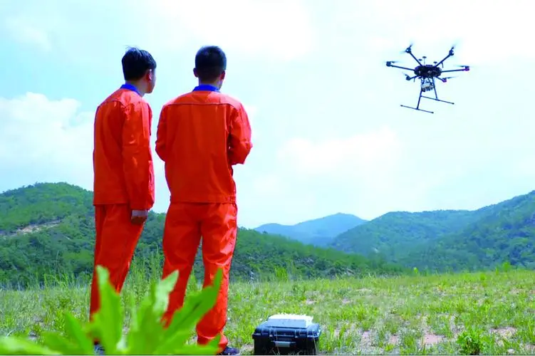 安多无人机倾斜摄影巡检拍摄